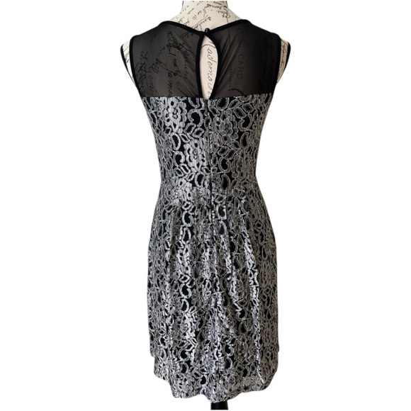 Valerie Bertinelli | Women’s Black Lace Dress Size Small - Picture 8 of 14